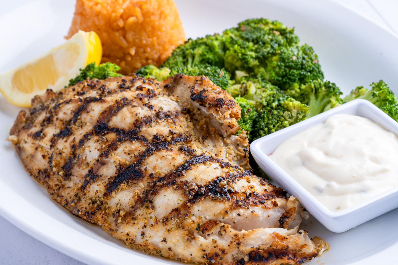 Grilled grouper